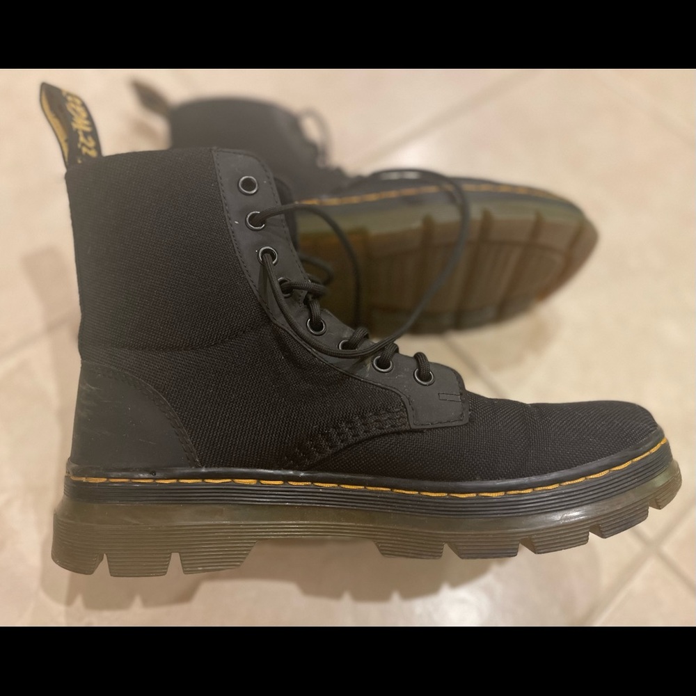 Dr. Marten Black Combs combat boots M9, W10, EU42